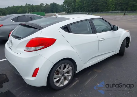 2016 Hyundai Veloster from USA, damaged, VIN KMHTC6AD8GU248455